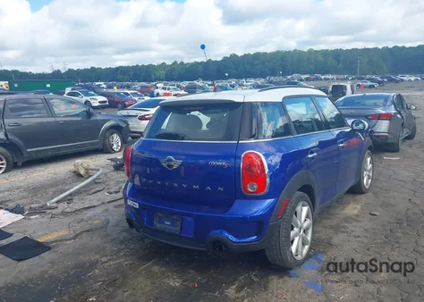 2016 Mini Countryman Cooper S z USA, uszkodzony, nr VIN WMWZC3C55GWP53633